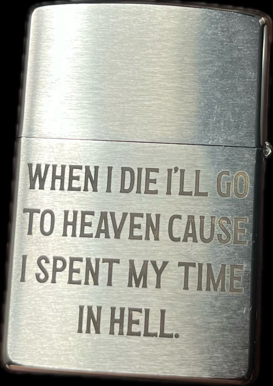Scripture Zippo
